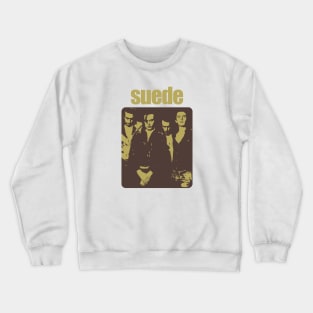 Suede Crewneck Sweatshirt